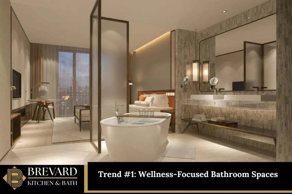 Trend #1 Wellness-Focused Bathroom Spaces